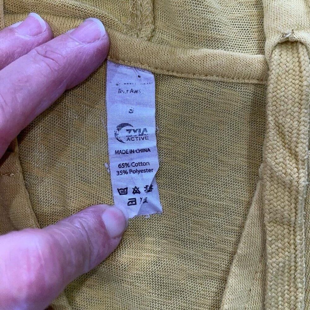 Zyia Active Hoodie Women’s Small Lightweight Beach Long Sleeve Outdoor Yellow - Picture 3 of 12